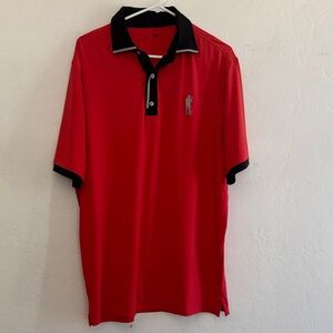 Men's Red Polo Shirt